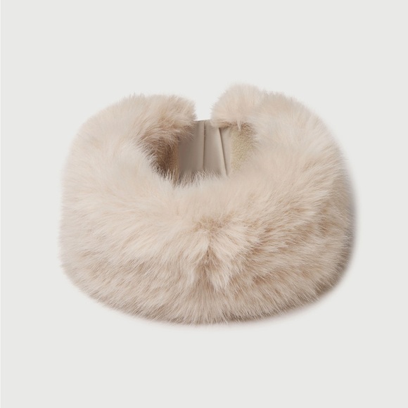 Naked Wardrobe Faux Fur Plush Headband - Picture 17 of 17